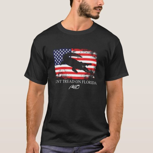 Ron DeSantis 2024  DeSantis Dont Tread on Florida T-shirt (Voorkant)