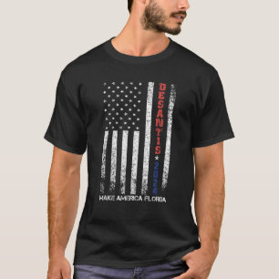 Ron DeSantis 2024 laat Amerika ontspannen T-shirt