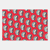 Ron DeSantis 2024 Papier voor onmiddellijke verpak Inpakpapier Vel (Voorkant 3)