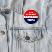 Ron Desantis 2024 Ronde Button 5,7 Cm (In situ)