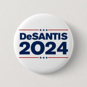 Ron DeSantis 2024 Ronde Button 5,7 Cm (Voorkant)