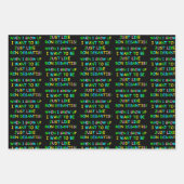 Ron Desantis als ik volwassen ben. Inpakpapier Vel (Voorkant 2)