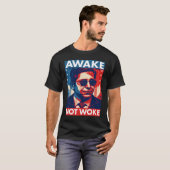 Ron DeSantis Awake Not Woke T-shirt (Voorkant volledig)