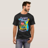 Ron Desantis Campaign Escape to Florida Lockdown L T-shirt (Voorkant volledig)