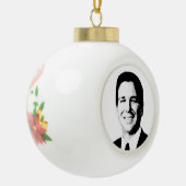 Ron DeSantis keramiekkerstversiering Keramische Bal Ornament (Links)