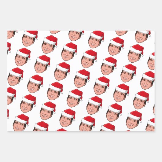 Ron DeSantis kerstkaarten Inpakpapier Vel (Voorkant)