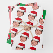 Ron DeSantis kerstkaarten Inpakpapier Vel (In situ)