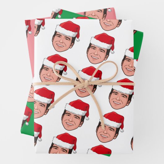 Ron DeSantis kerstkaarten Inpakpapier Vel (In situ)