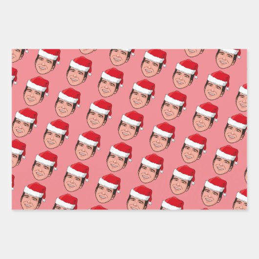 Ron DeSantis kerstkaarten Inpakpapier Vel (Voorkant 3)