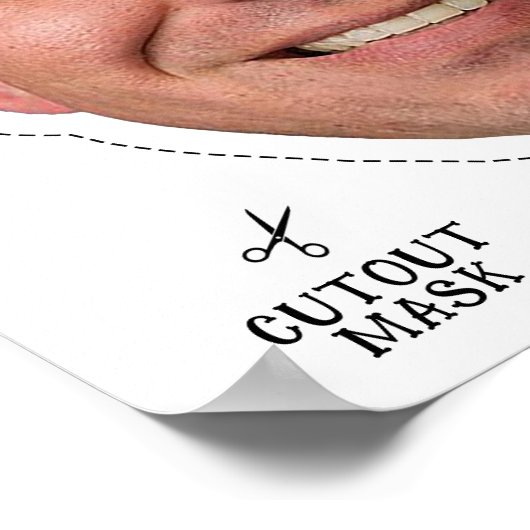 Ron Desantis kostuummasker Poster (Hoek)