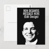 Ron Desantis Personalized Briefkaart (Voorkant / Achterkant)