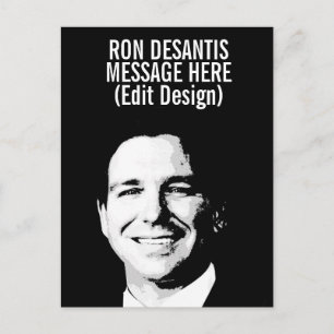 Ron Desantis Personalized Briefkaart