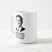 Ron Desantis Personalized Koffiemok (Voorkant links)