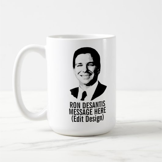 Ron Desantis Personalized Koffiemok (Links)