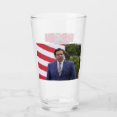 Ron DeSantis trekt het moeras Glas (Voorkant)