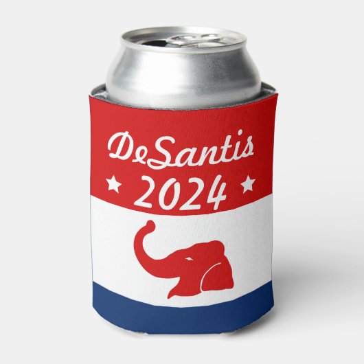 Ron DeSantis voor President 2024 Blikjeskoeler (Blikje Voorkant)
