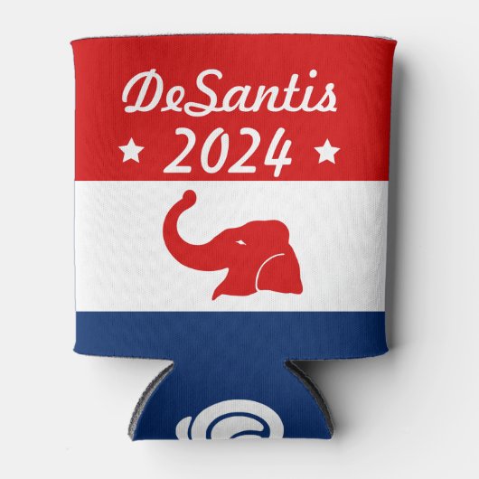 Ron DeSantis voor President 2024 Blikjeskoeler (Voorkant)