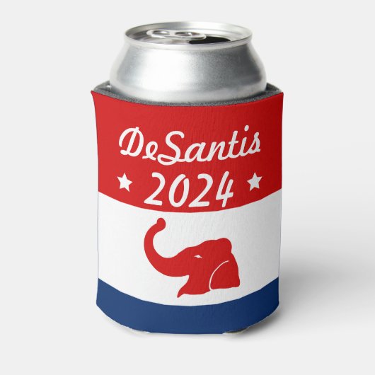 Ron DeSantis voor President 2024 Blikjeskoeler (Blikje Achterkant)