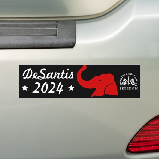 Ron DeSantis voor President 2024 Bumpersticker (Op auto)