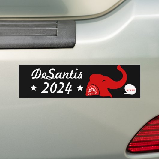 Ron DeSantis voor President 2024 Bumpersticker (Op auto)