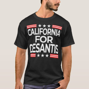 Ron Desantis voor President 2024 California Campai T-shirt
