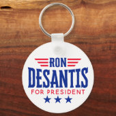 Ron DeSantis voor President 2024 - Campagne Sleutelhanger (Voorkant)
