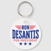Ron DeSantis voor President 2024 - Campagne Sleutelhanger (Achterkant)