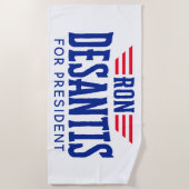 Ron DeSantis voor President 2024 - Campagne Strandlaken (Voorkant)