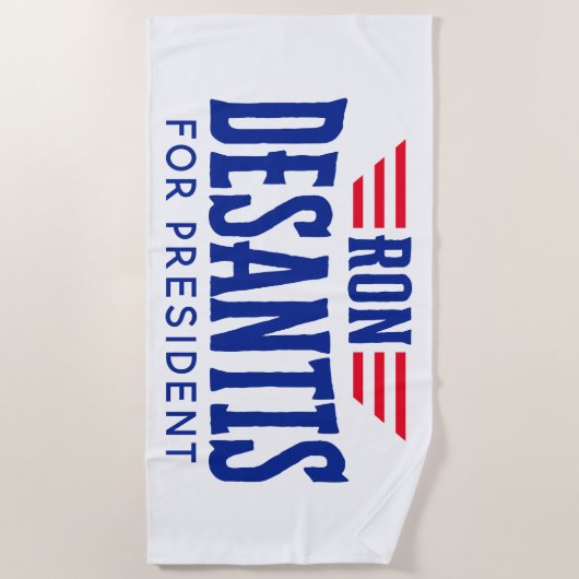 Ron DeSantis voor President 2024 - Campagne Strandlaken (Voorkant)
