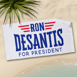 Ron DeSantis voor President 2024 - Campagne Strandlaken