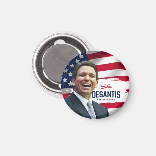 Ron Desantis voor President 2024 Magneet (Voorkant / Achterkant)