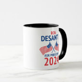 Ron DeSantis voor President 2024 Mok (Voorkant rechts)