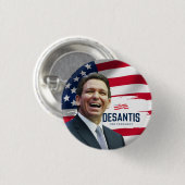 Ron Desantis voor President 2024 Ronde Button 3,2 Cm (Voorkant /achterkant)