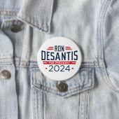 Ron DeSantis voor President 2024 Ronde Button 7,6 Cm (In situ)