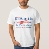 Ron DeSantis voor President 2024 T-shirt (Voorkant)