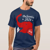 Ron DeSantis voor President 2024 T-shirt (Voorkant)