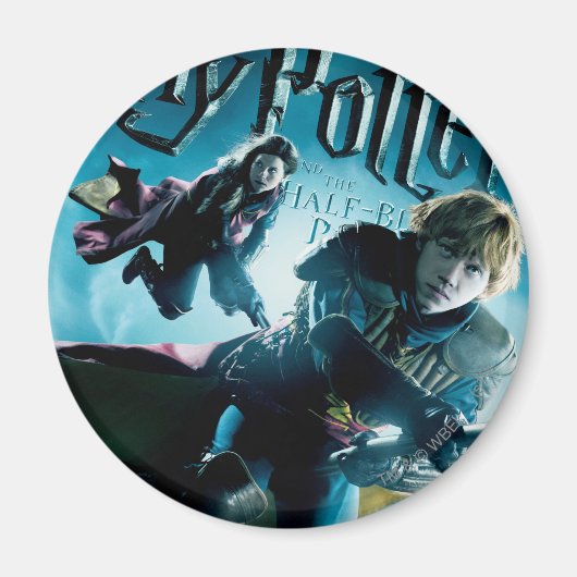 Ron en Ginny op kamer 1 Magneet (Voorkant)