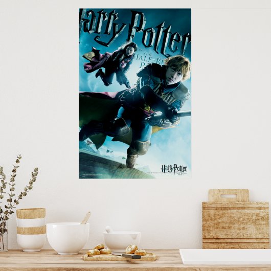 Ron en Ginny op kamer 1 Poster (Keuken)