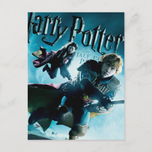 Ron en Ginny over de ruimtes 1 Briefkaart