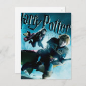 Ron en Ginny over de ruimtes 1 Briefkaart (Voorkant / Achterkant)