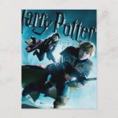 Ron en Ginny over de ruimtes 1 Briefkaart (Voorkant)