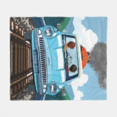 Ron & HARRY POTTER™ in vliegende auto naar HOGWART Fleece Deken (Voorkant (Horizontaal))