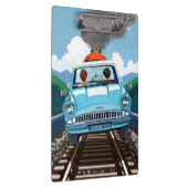 Ron & HARRY POTTER™ in vliegende auto naar HOGWART Klembord (Rechts)