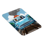 Ron & HARRY POTTER™ in vliegende auto naar HOGWART Magneet (Rechterzijde)