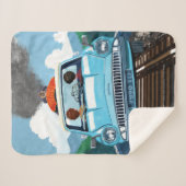 Ron & HARRY POTTER™ in vliegende auto naar HOGWART Sherpa Deken (Voorkant (horizontaal))