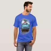 Ron & HARRY POTTER™ in vliegende auto naar HOGWART T-shirt (Voorkant volledig)