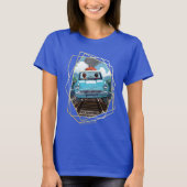 Ron & HARRY POTTER™ in vliegende auto naar HOGWART T-shirt (Voorkant)
