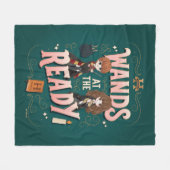 Ron & Hermelien Wands bij de Klaar Fleece Deken (Voorkant (Horizontaal))