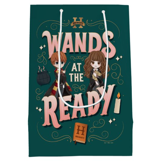 Ron & Hermelien Wands bij de Klaar Medium Cadeauzakje (Achterkant)