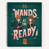Ron & Hermelien Wands bij de Klaar Notitieboek (Voorkant)